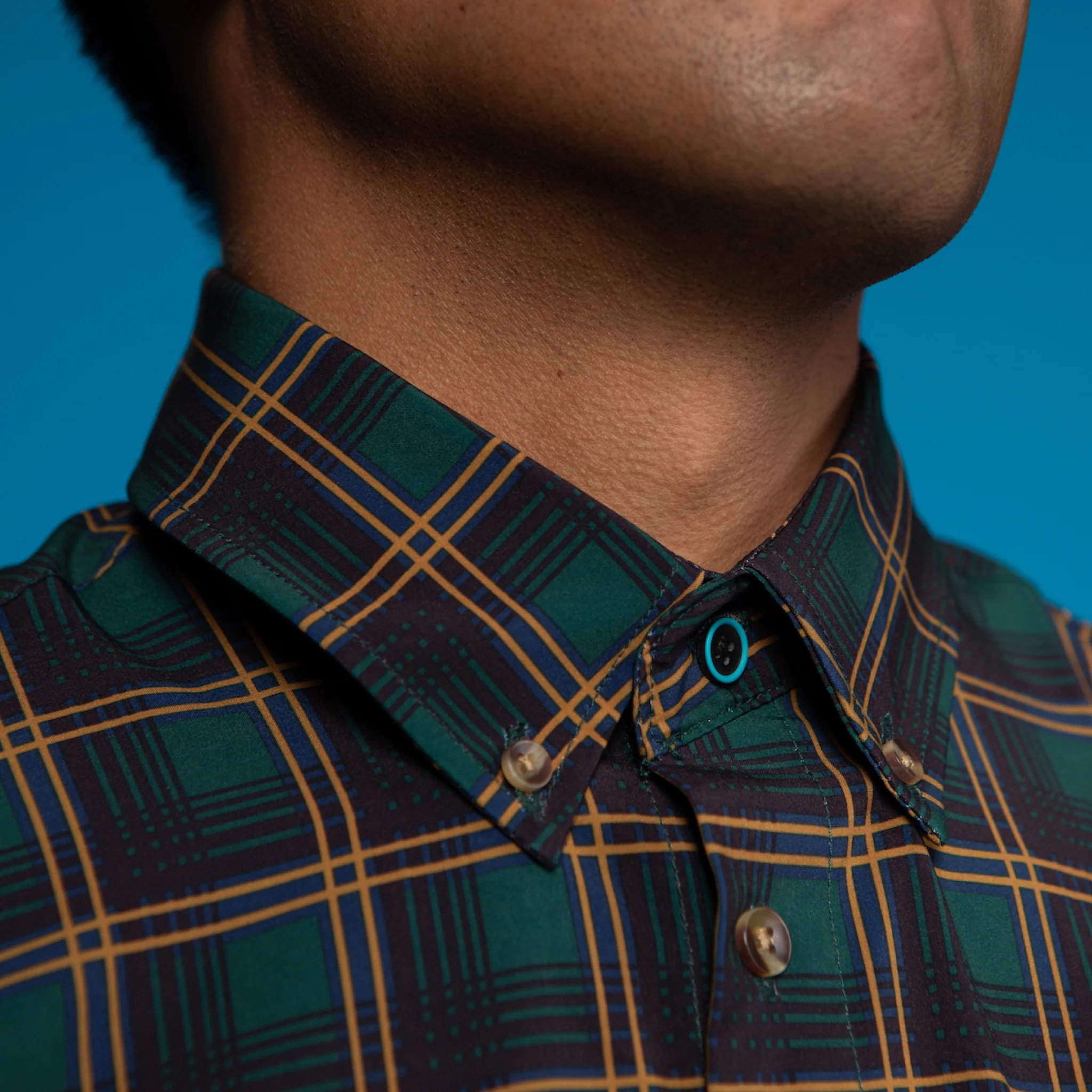FINAL SALE: Range Shirt - Forest Green w/ Burnt Orange and Black Accent (No Returns or Exchanges) - Image 3