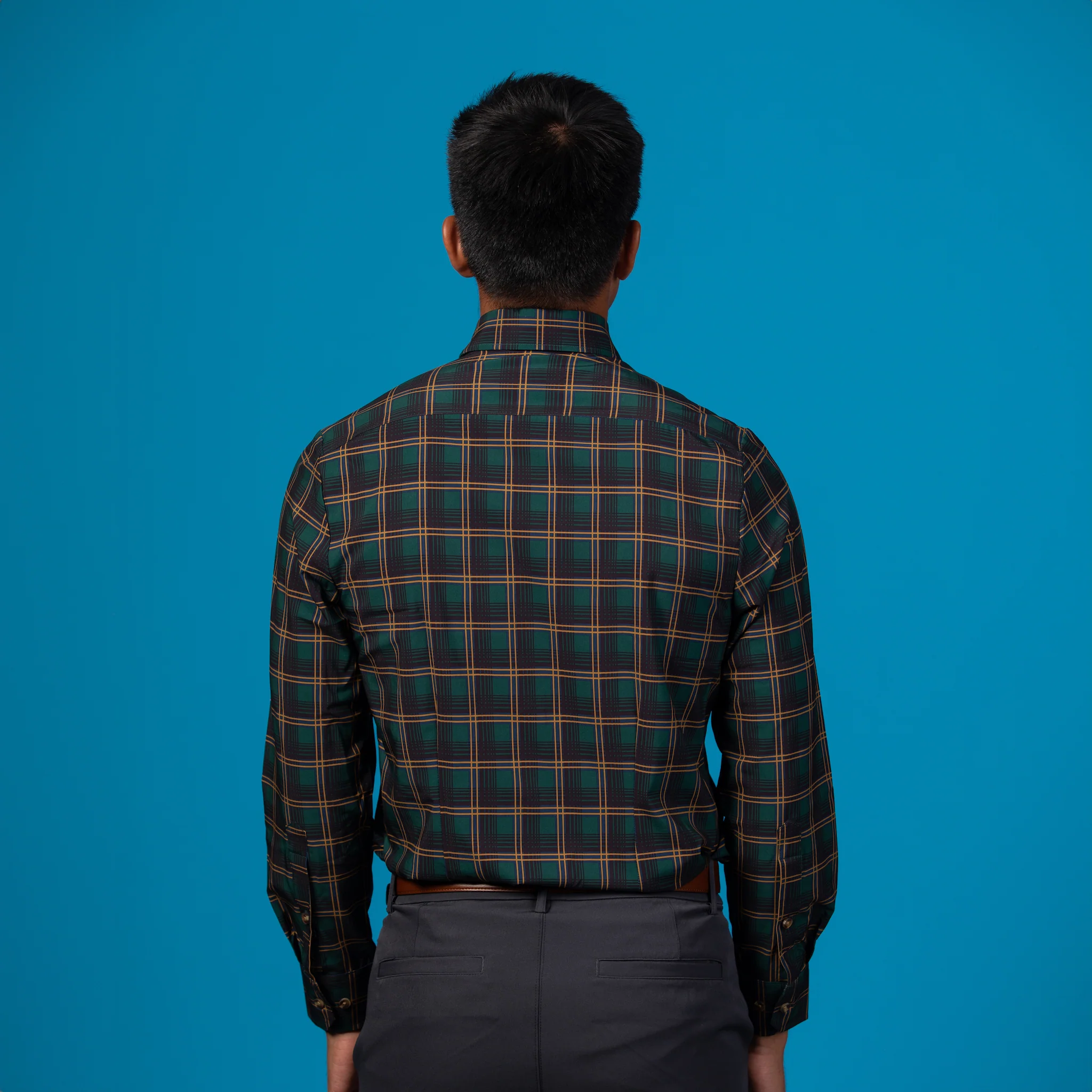 FINAL SALE: Range Shirt - Forest Green w/ Burnt Orange and Black Accent (No Returns or Exchanges) - Image 5