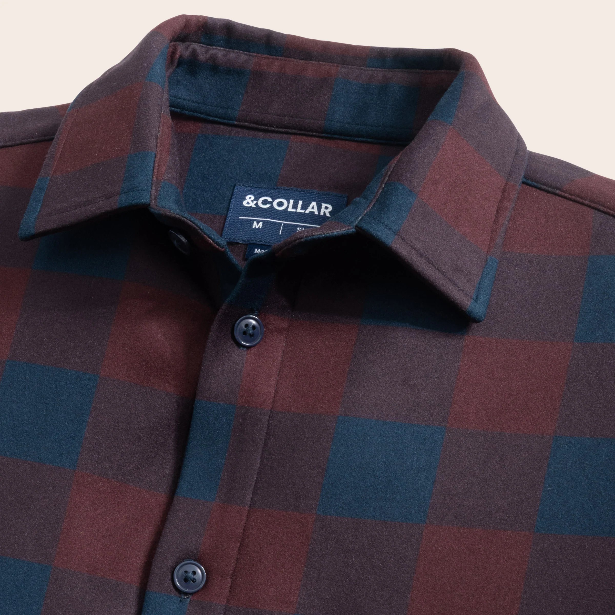 Arctic Flannel - Mulberry Plaid - Image 5