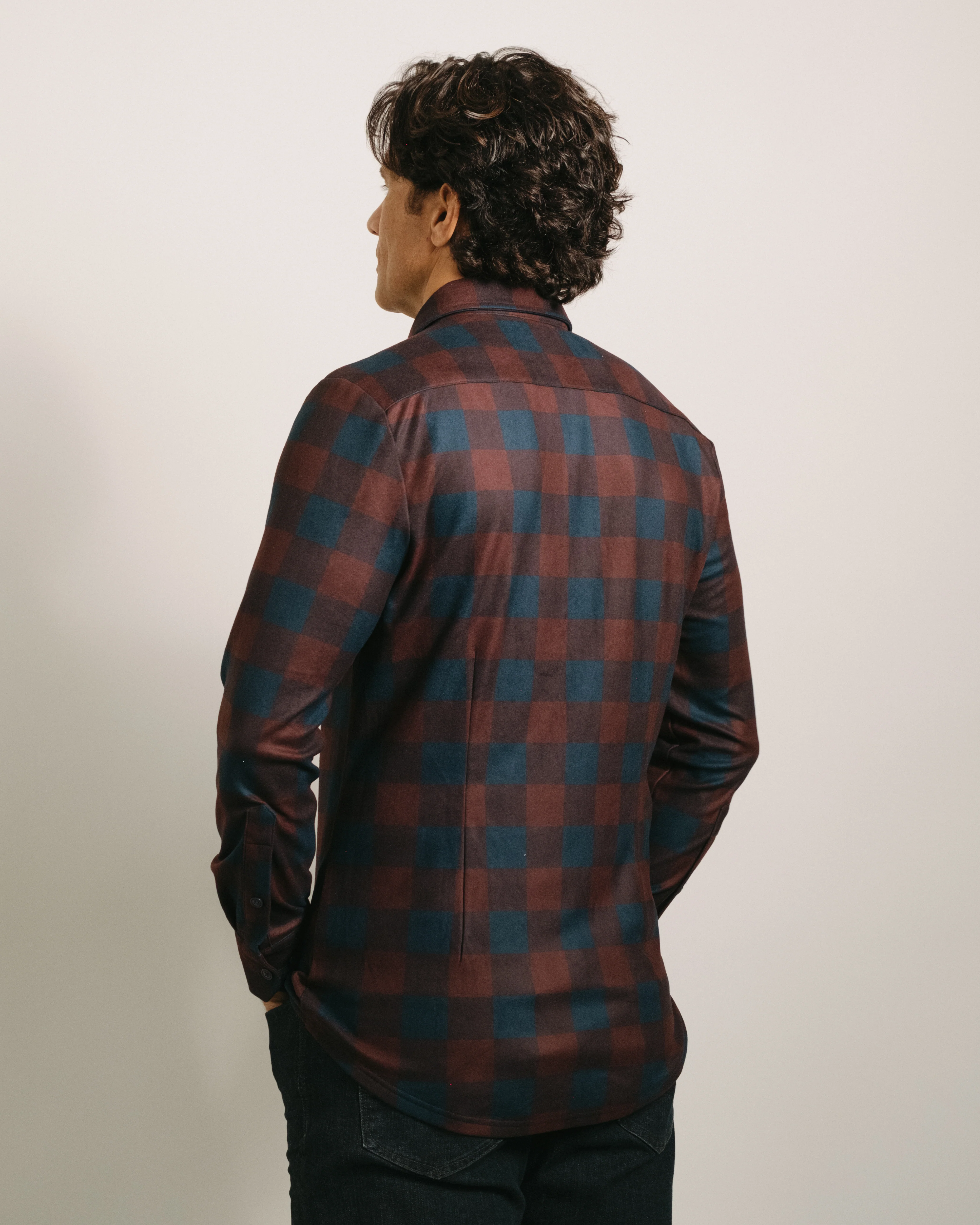 Arctic Flannel - Mulberry Plaid - Image 6