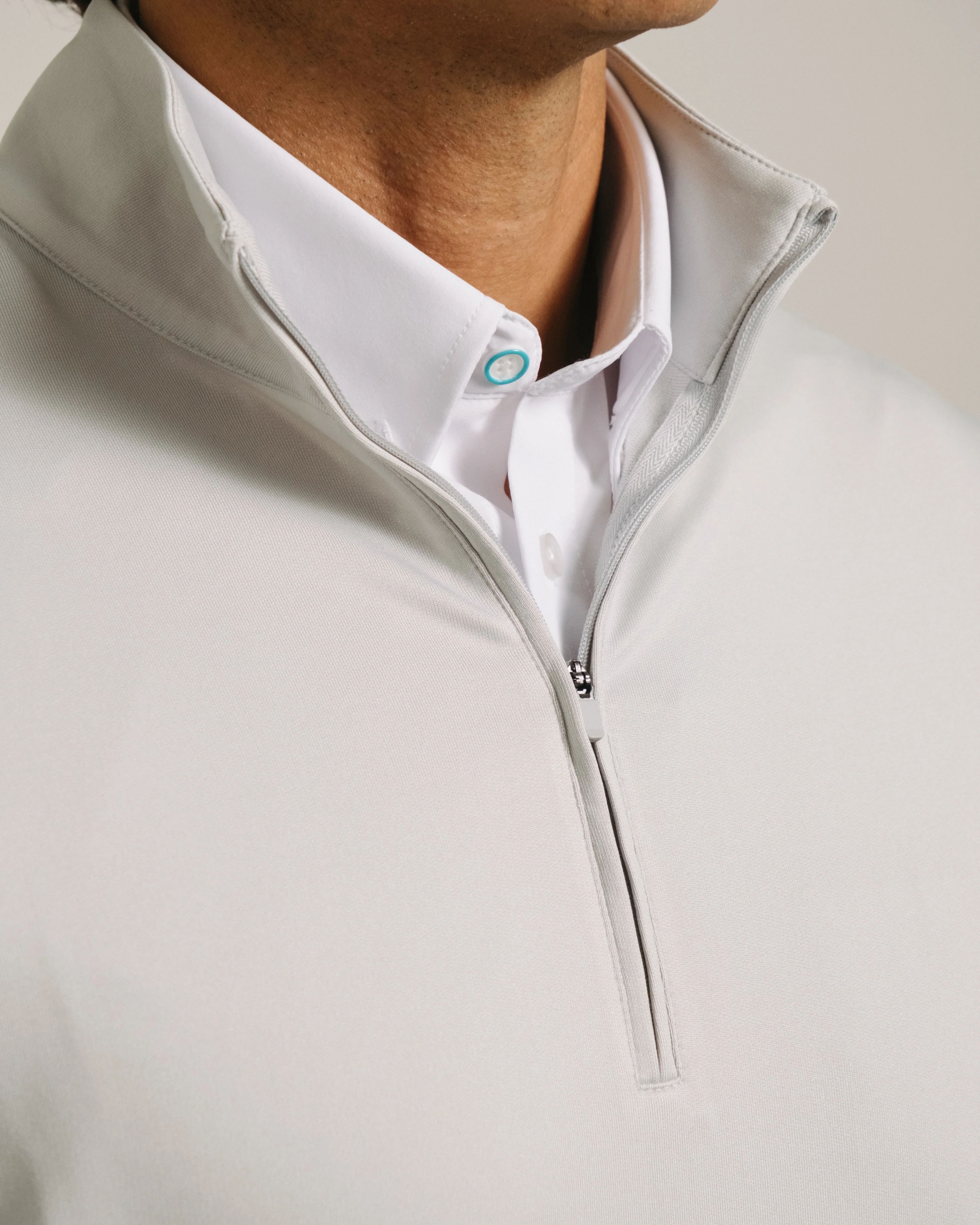 Arctic Quarter Zip - Fog - Image 4