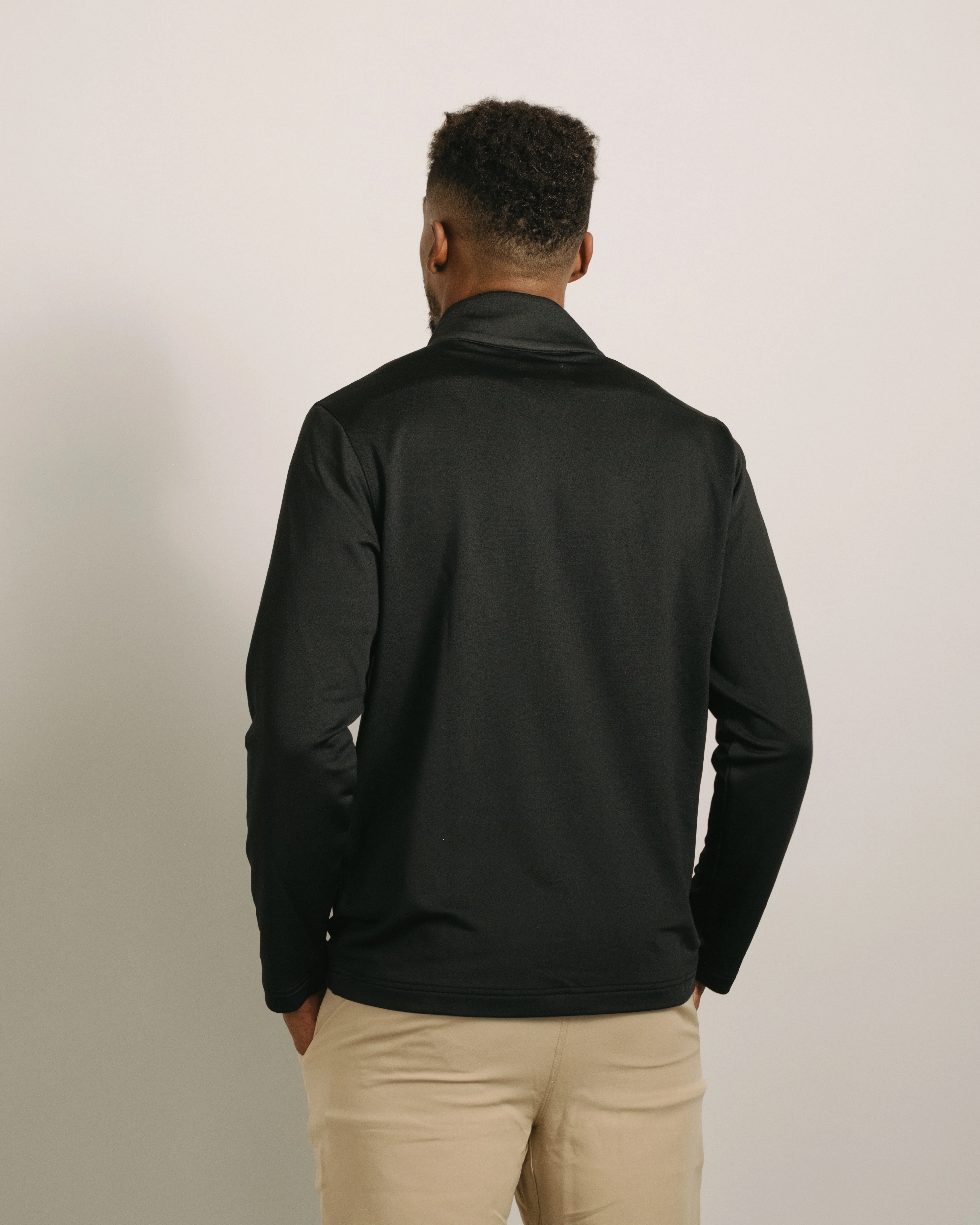 Arctic Quarter Zip - Jet Black - Image 5