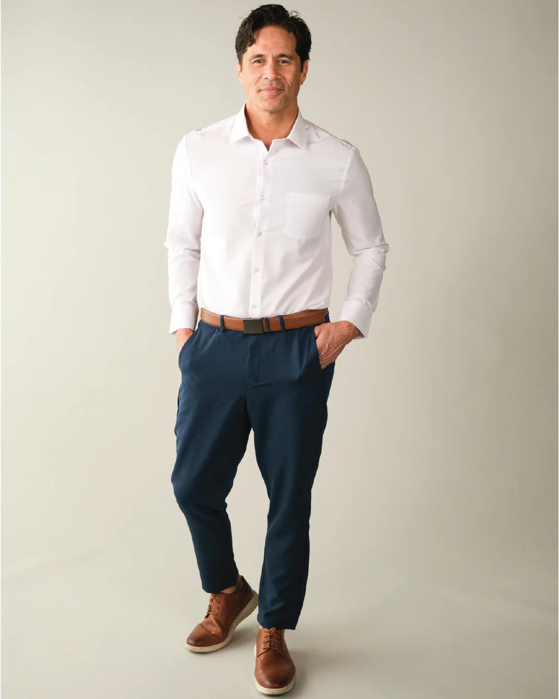 Range Shirt - White Long Sleeve - Tall - Image 3