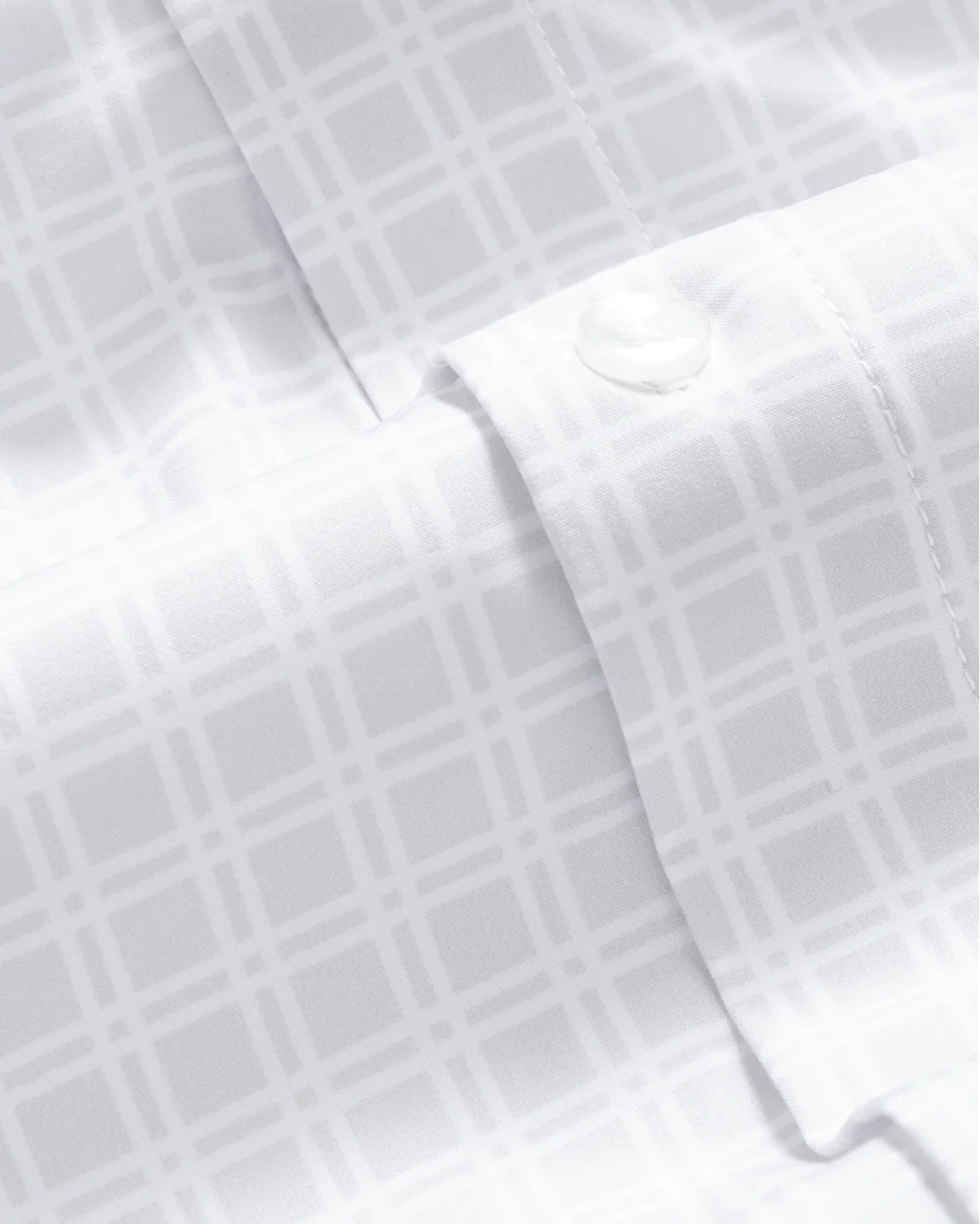 Range Shirt - Grey w/ Small White Windowpane - Image 5