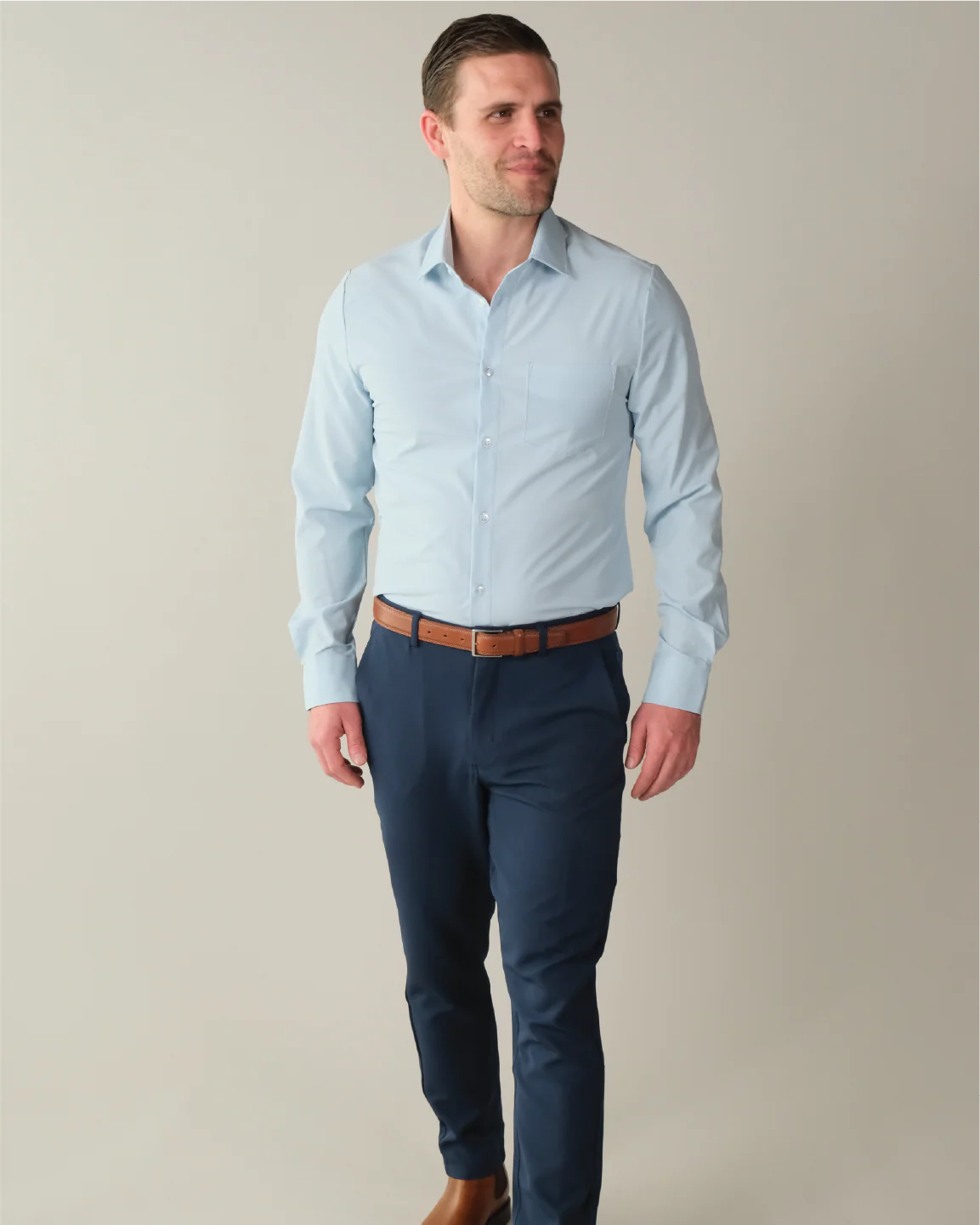 Range Shirt - Pale Blue - Image 3