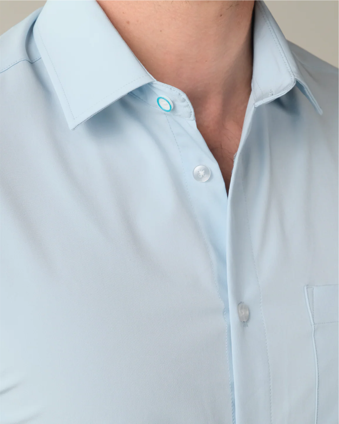Range Shirt - Pale Blue - Image 4