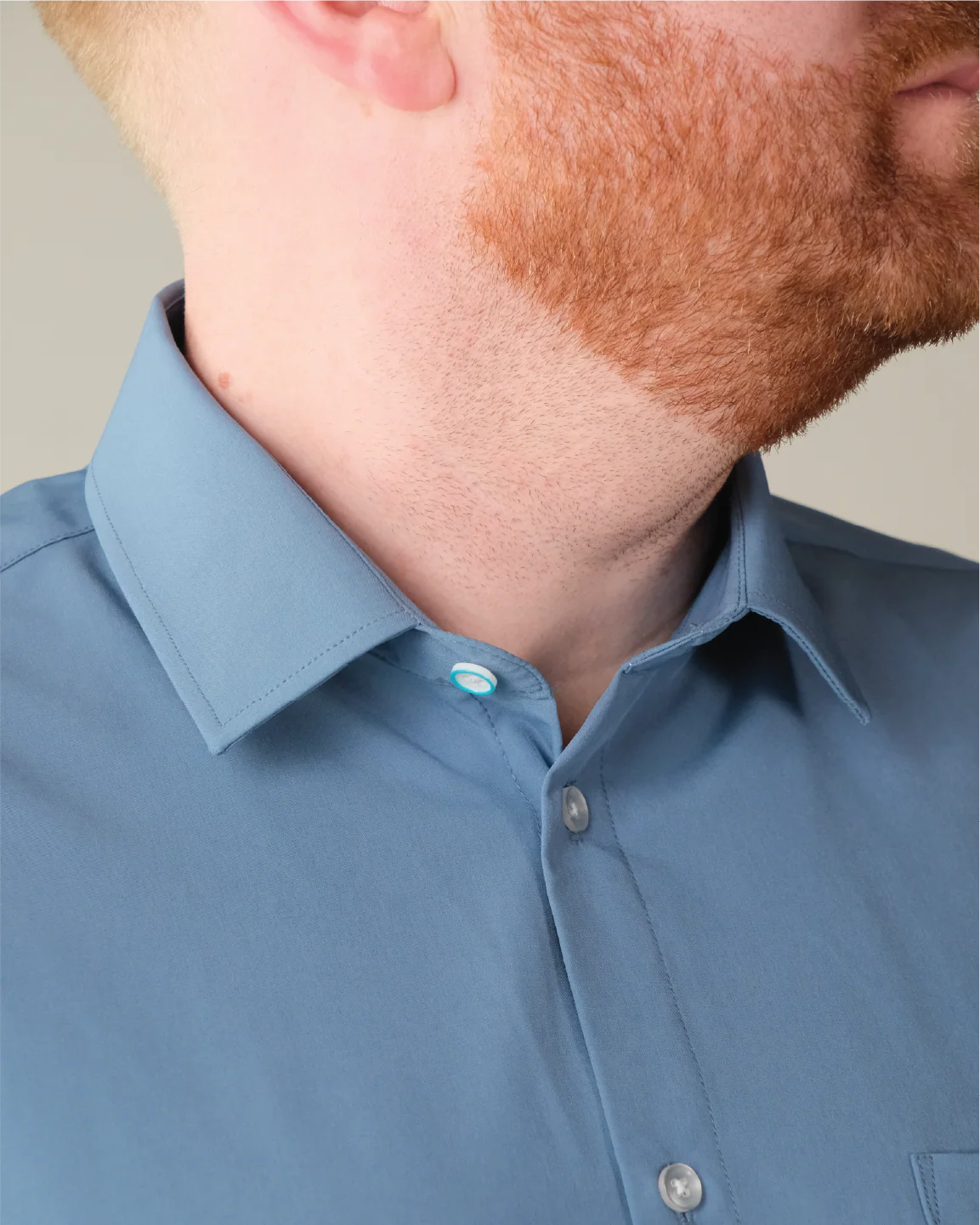 Range Shirt - Ocean Blue - Image 4