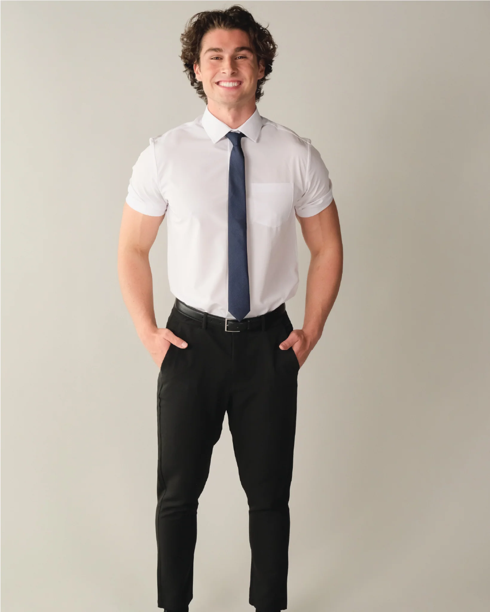 Range Shirt - White Short Sleeve - Image 3