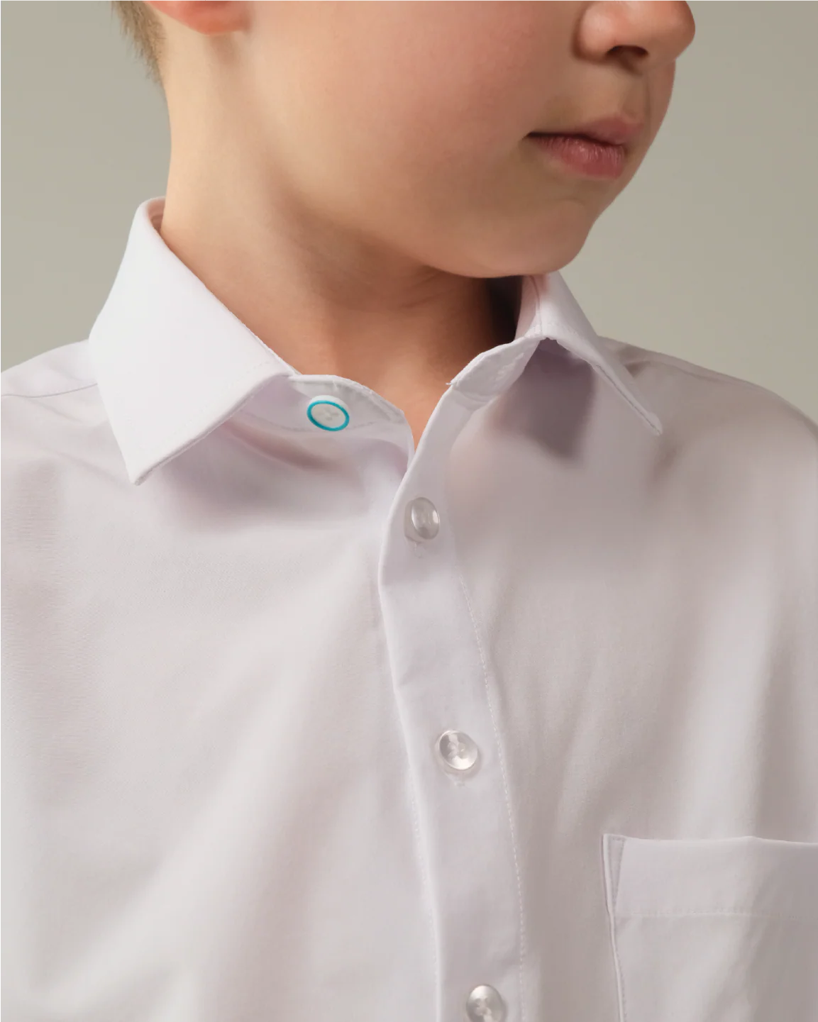 Range Shirt - White Short Sleeve - Kids - Image 3
