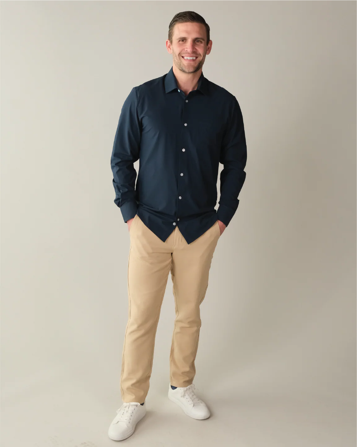 Range Shirt - Navy - Image 3