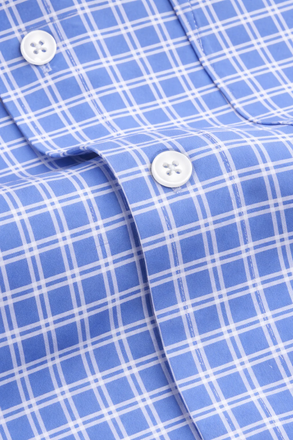 Range Shirt - Blue w/ White Check - Image 5