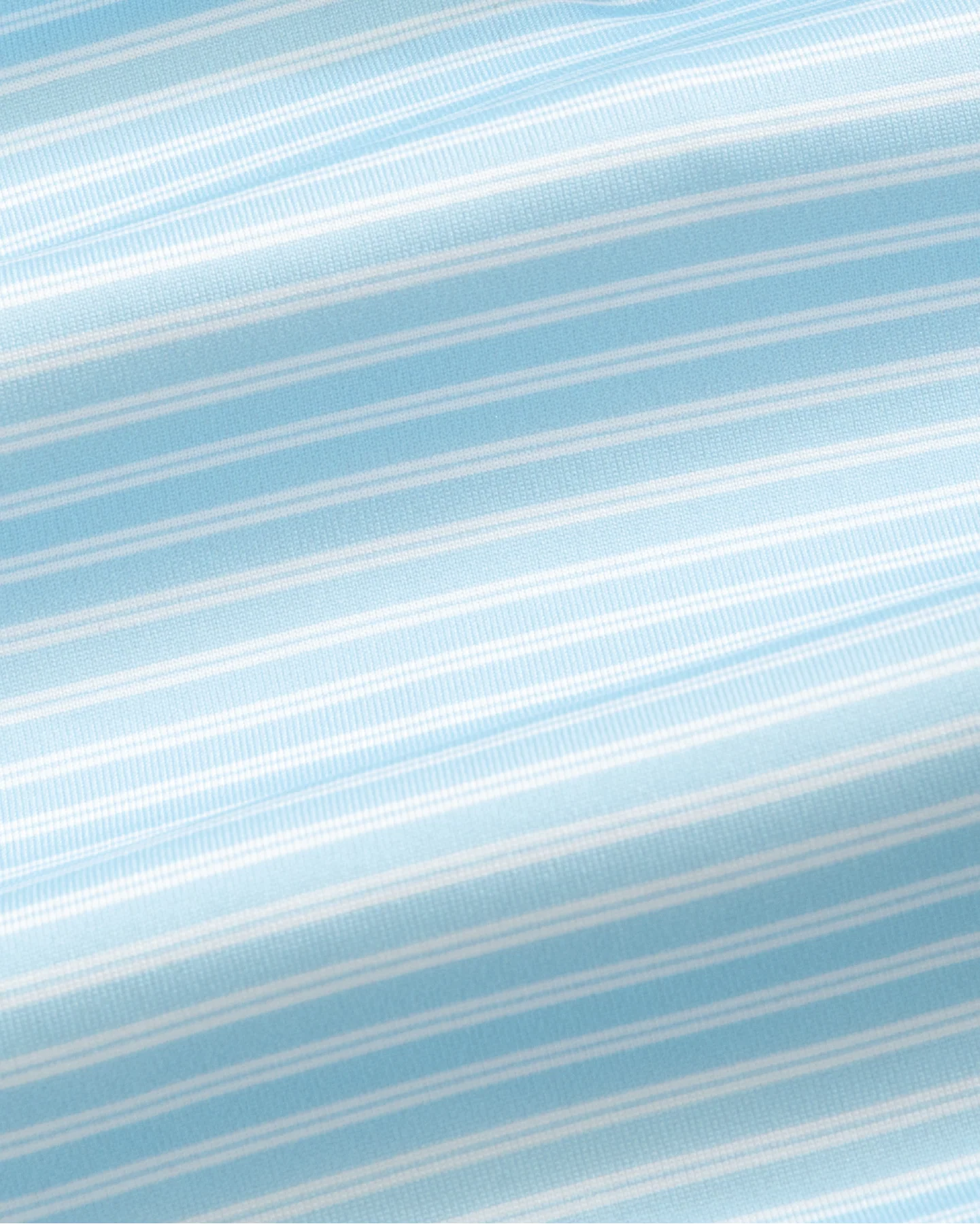 Range Polo - Light Blue w/ White Stripes - Image 3