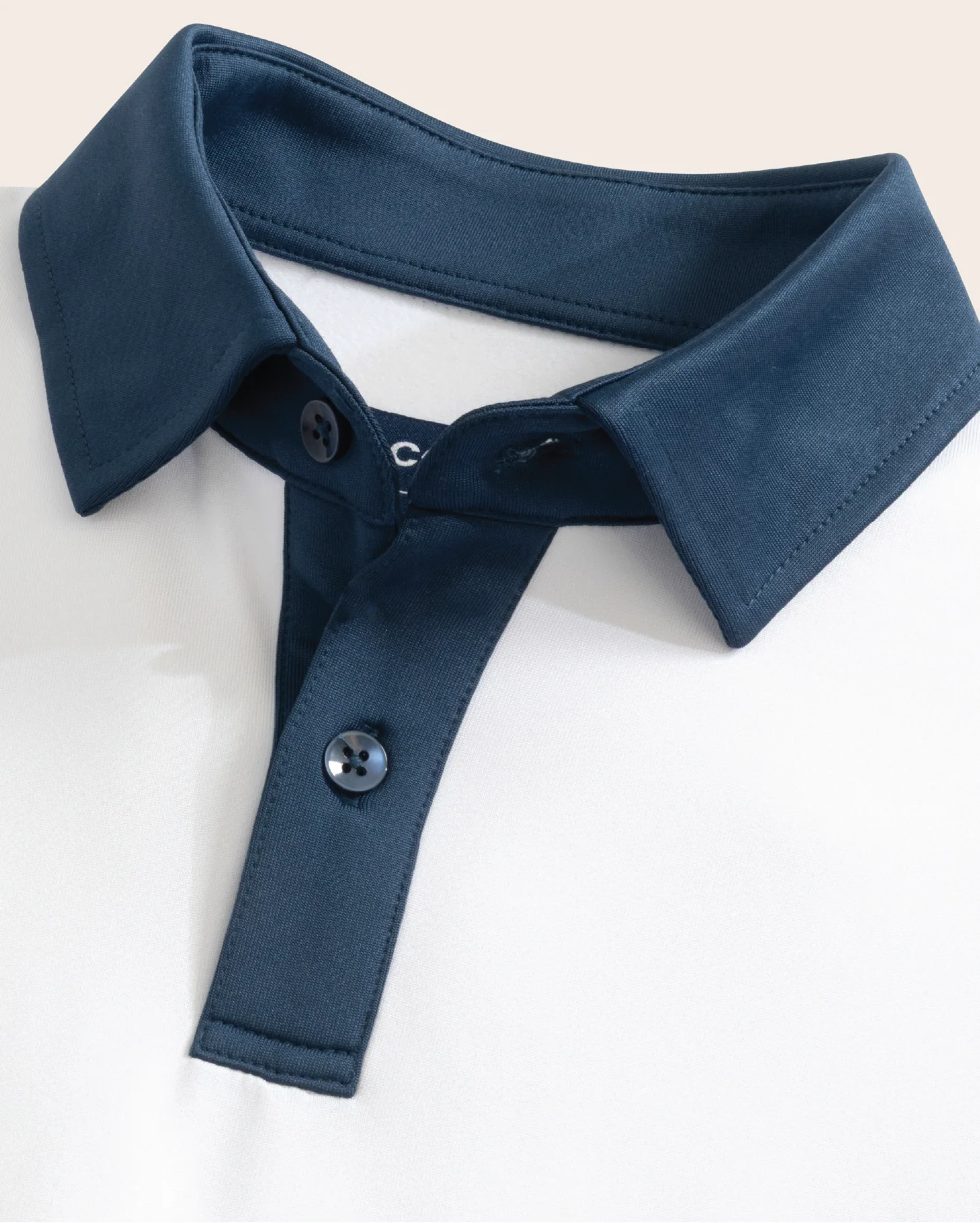 Range Polo - White / Navy Accents - Image 4