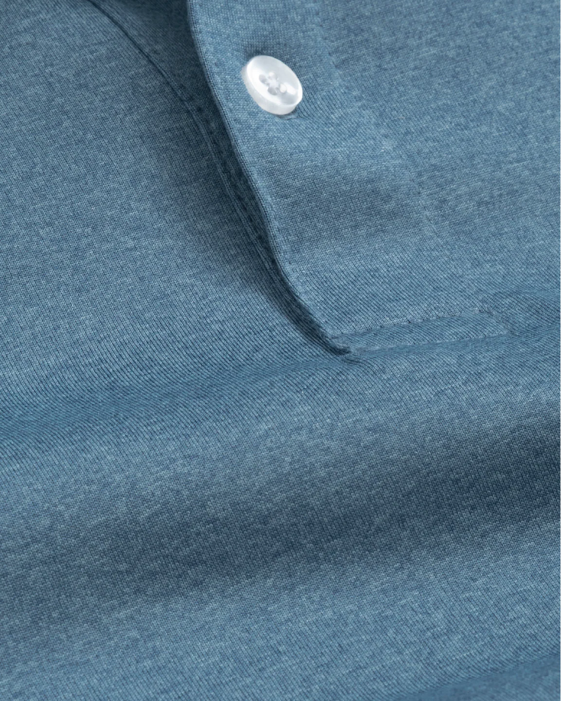 Range Polo - Heather Blue - Image 5