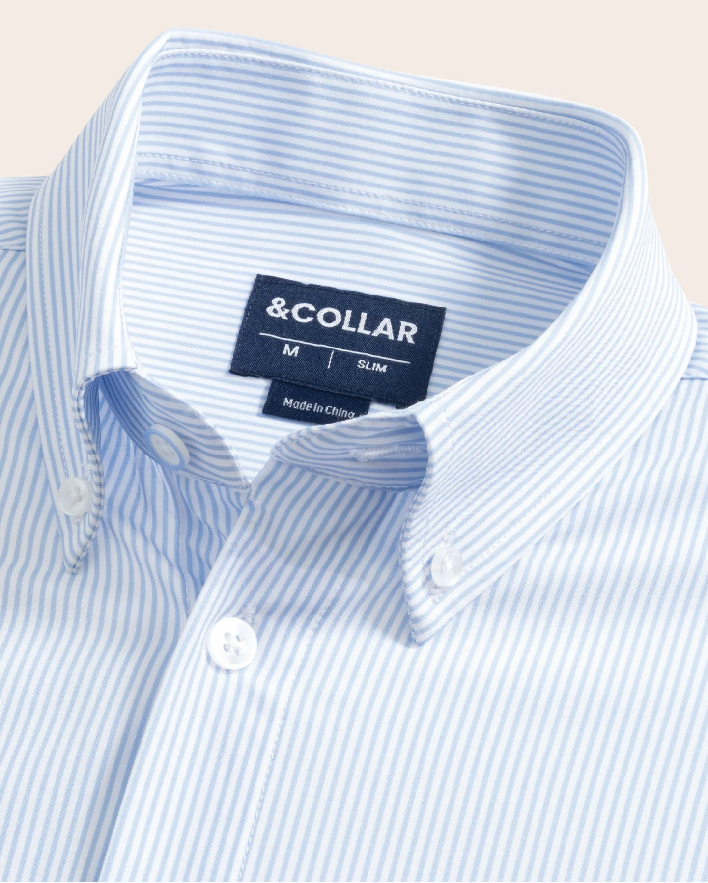 Range Shirt - Blue and White Pinstripe - Image 4