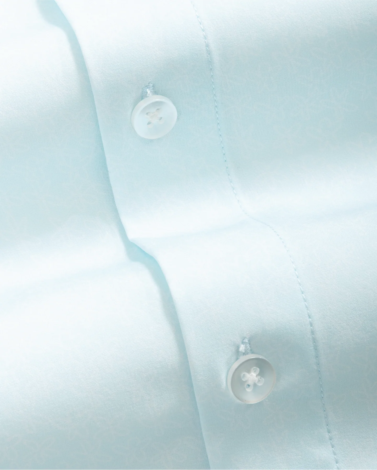 Range Shirt - Faded Floral on Blue - Image 3