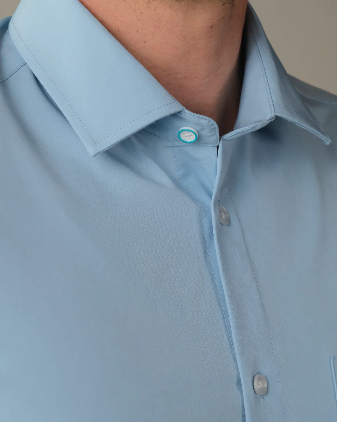Range Shirt - Solid French Blue - Image 4