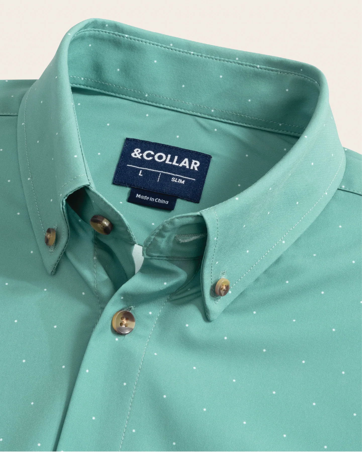 Range Shirt - Teal w/ Pin Dots - Image 4