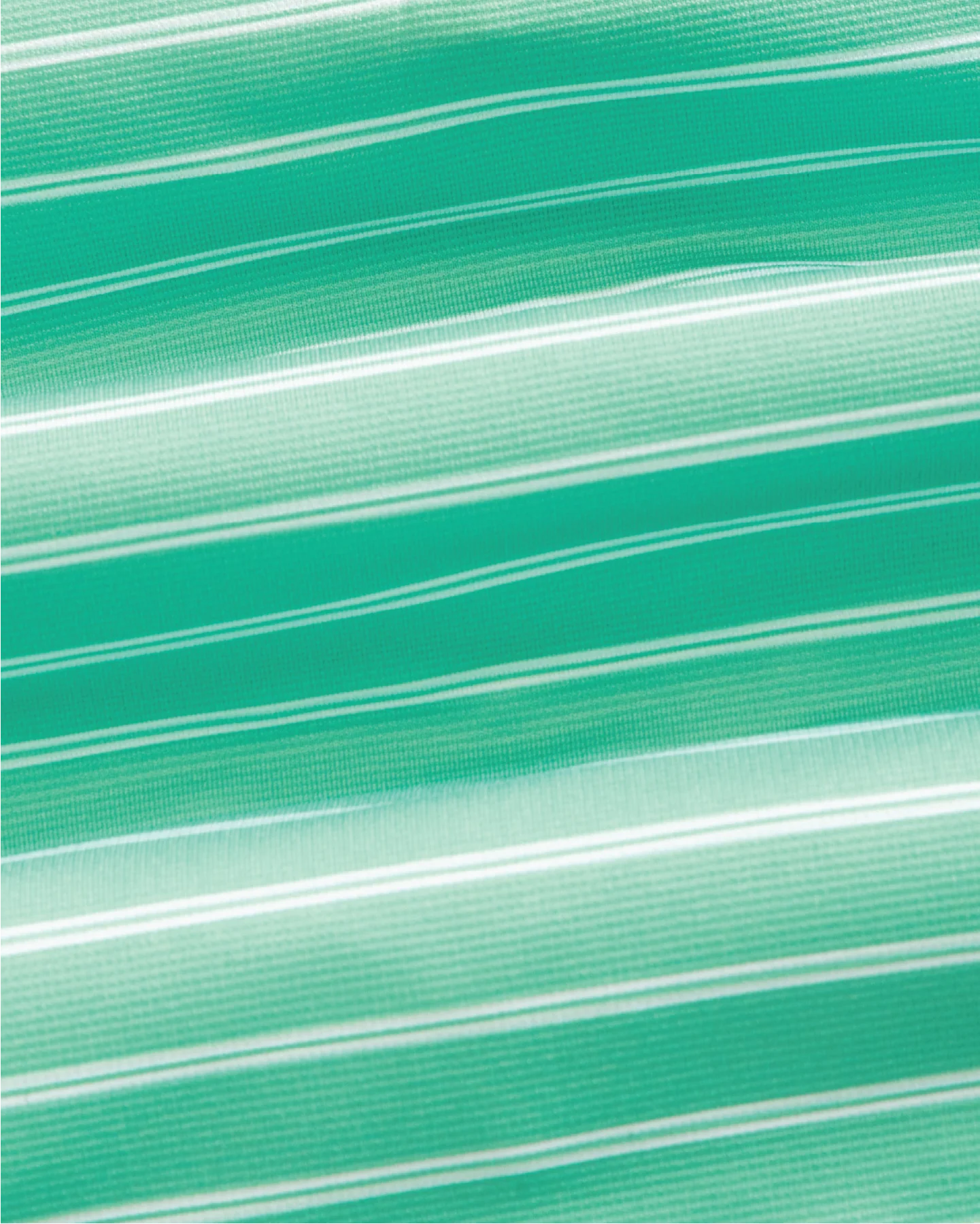 Tropic Polo - Mint Green w/ White Stripes - Image 3