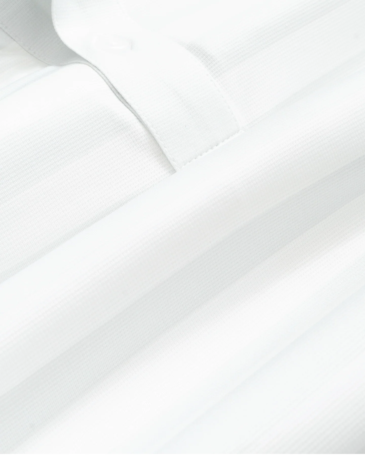 Tropic Polo - White and Grey Stripe - Image 5