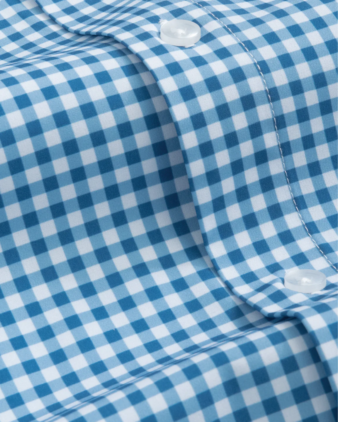 Range Shirt - Royal Blue and White Gingham - Image 5